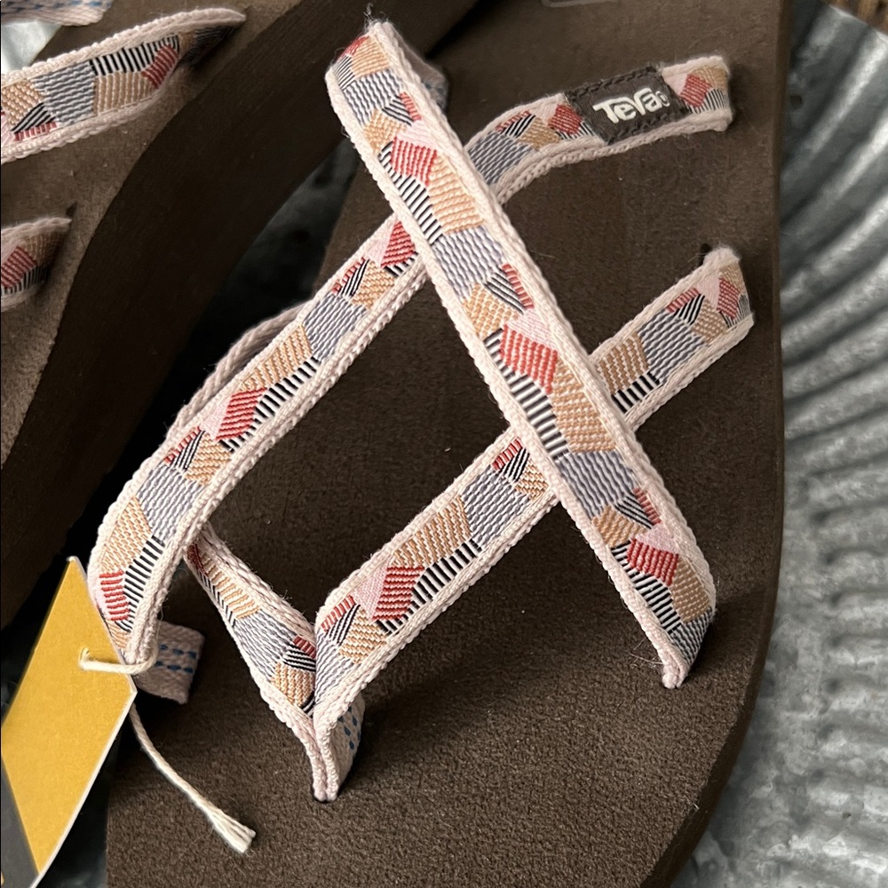 Teva Women's Sandals with Patterned Straps - Picture 3 of 8